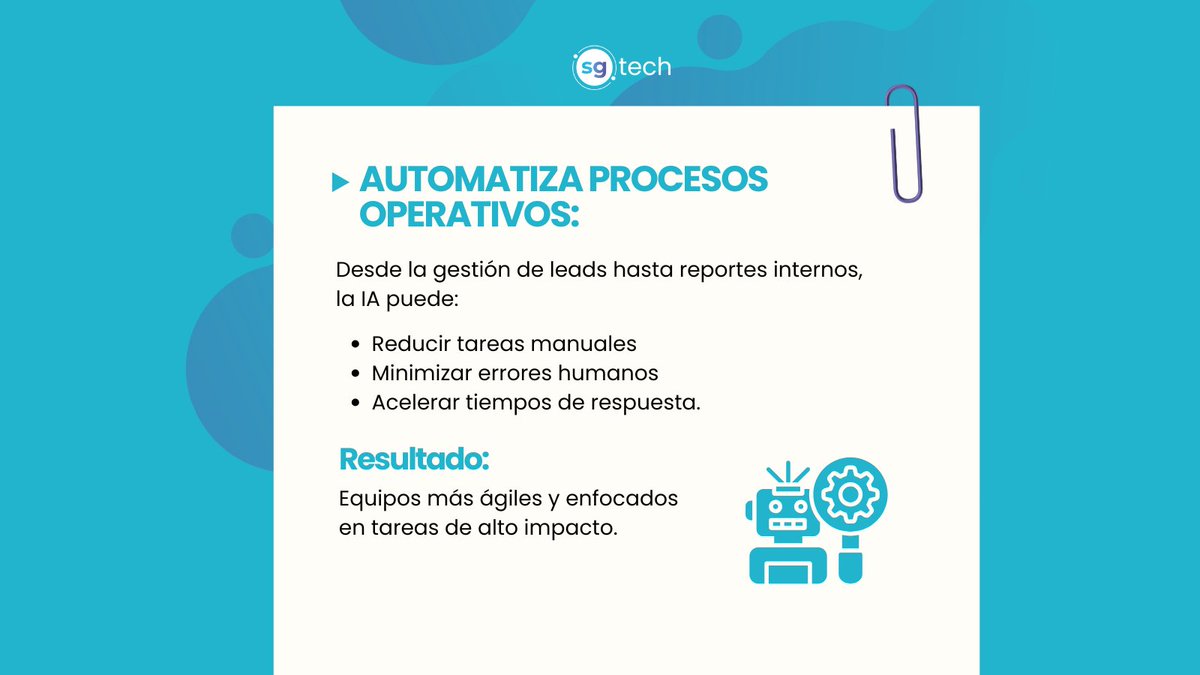 sgtech_hps's tweet photo. La #IA no va de “probar cosas”. Va de quitar fricción, aumentar la #productividad y ganar velocidad en la operativa.

¿Cuál te duele más hoy: procesos, reporting o soporte?👇 https://t.co/LKWiJWlQPZ