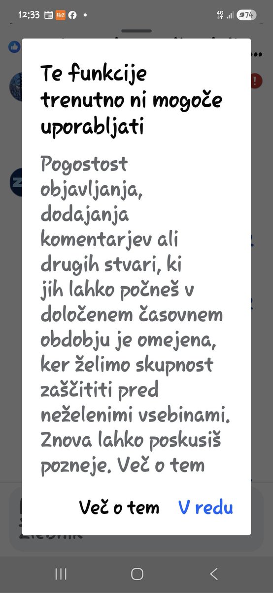 No tkole je pa fb