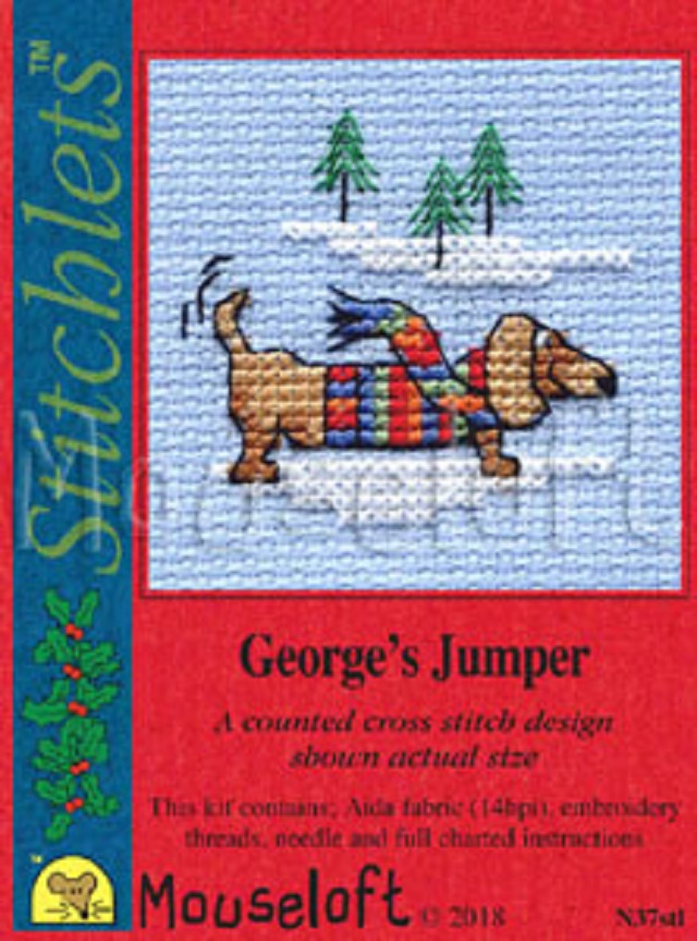 CharmelLtd's tweet photo. Mouseloft Stitchlets 'George's Jumper' Cross Stitch Kit + Card/Envelope
https://t.co/R39YDCww52 #eBay via @eBay_UK
#dachshund #Christmasjumper #crossstitch #craftkit #Mouseloft #cardmaking #gift #CharmelLtd #shopindie #SmallBusiness #WomeninBusiness #elevenseshour https://t.co/jkoAjbFJbw