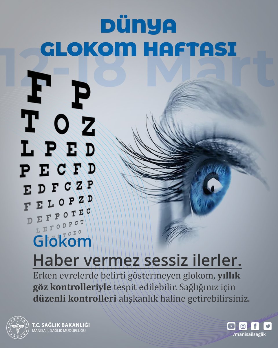 #DünyaGlokomHaftası