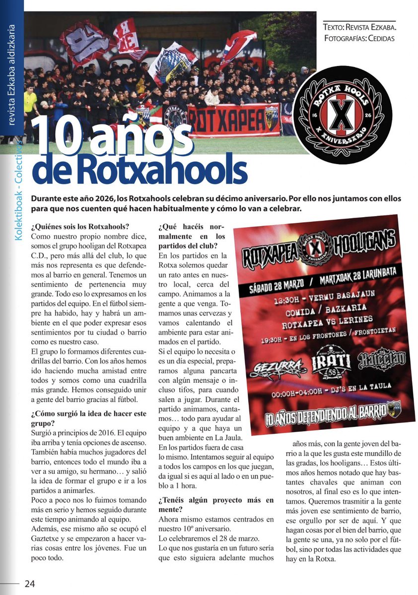 ROTXAPEA HOOLIGANS tweet media