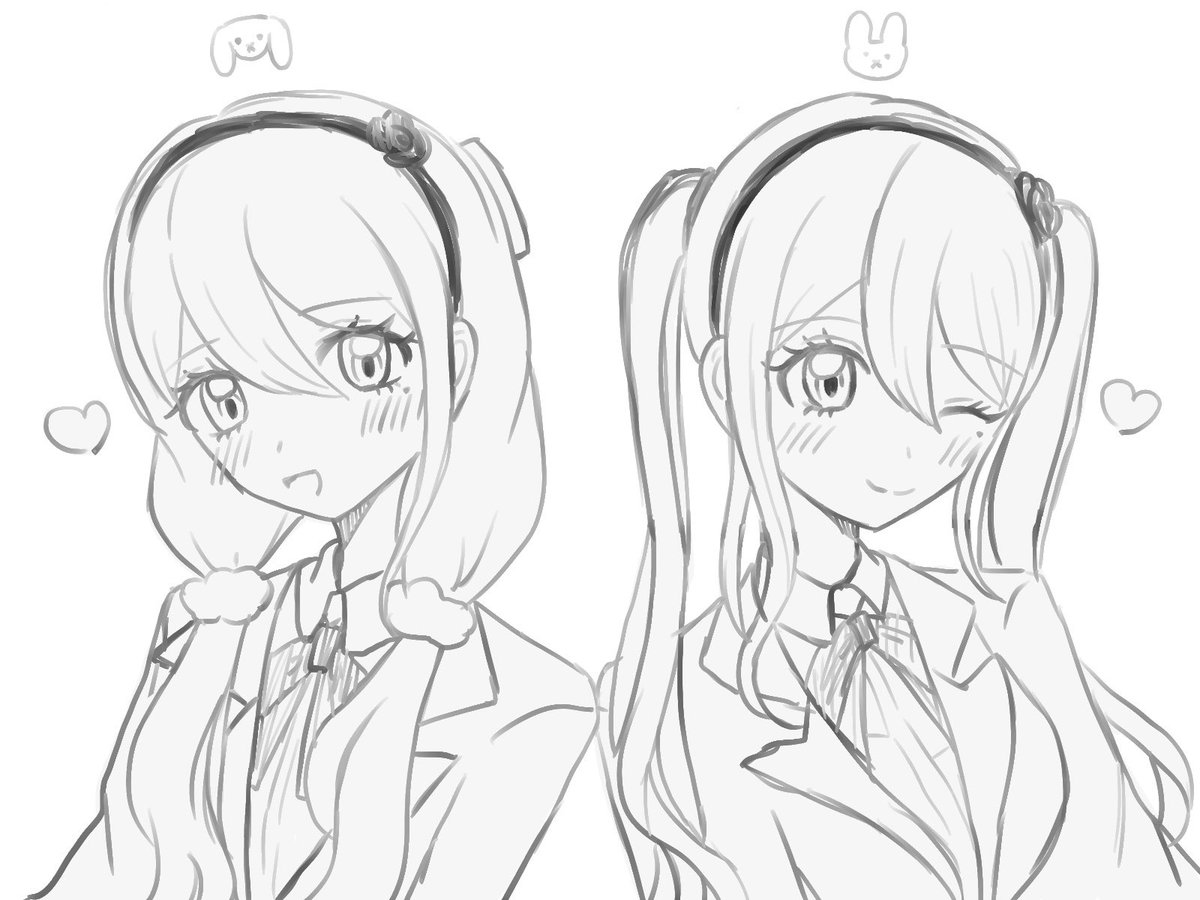 カルアちゃんのツインテール妄想💭
結論どっちもカワイイ