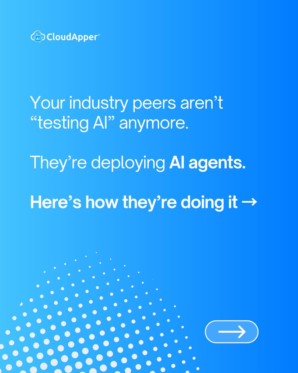 CloudApper AI tweet media