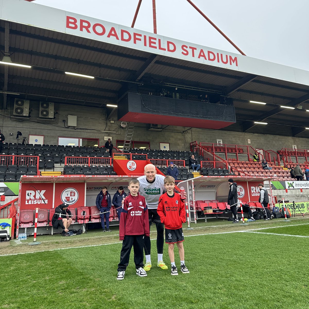 Crawley Town FC tweet media