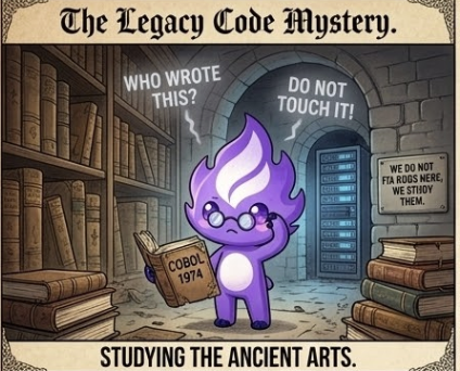 Fexlon_exchange's tweet image. Archaeologists dig up fossils, while we dig up legacy code from 1974. 💀
Facing these ancient oracles older than me, my advice is: If it still runs, don't touch a single line of it! #LegacyCode #DeveloperLife #ProgrammerLife #HandsOffMyCode
