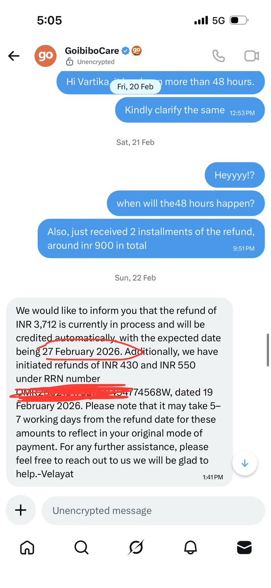 kdevavrata_'s tweet photo. Hey @GoibiboSupport @makemytrip This has been more than a month that yall aren’t returning the money. You provide dates and the money is never credited. Make sure that it is, else be ready to face the consumer court. No 48 hours-7 working days type of messages please. Enough! https://t.co/Eoo8C3nHYP