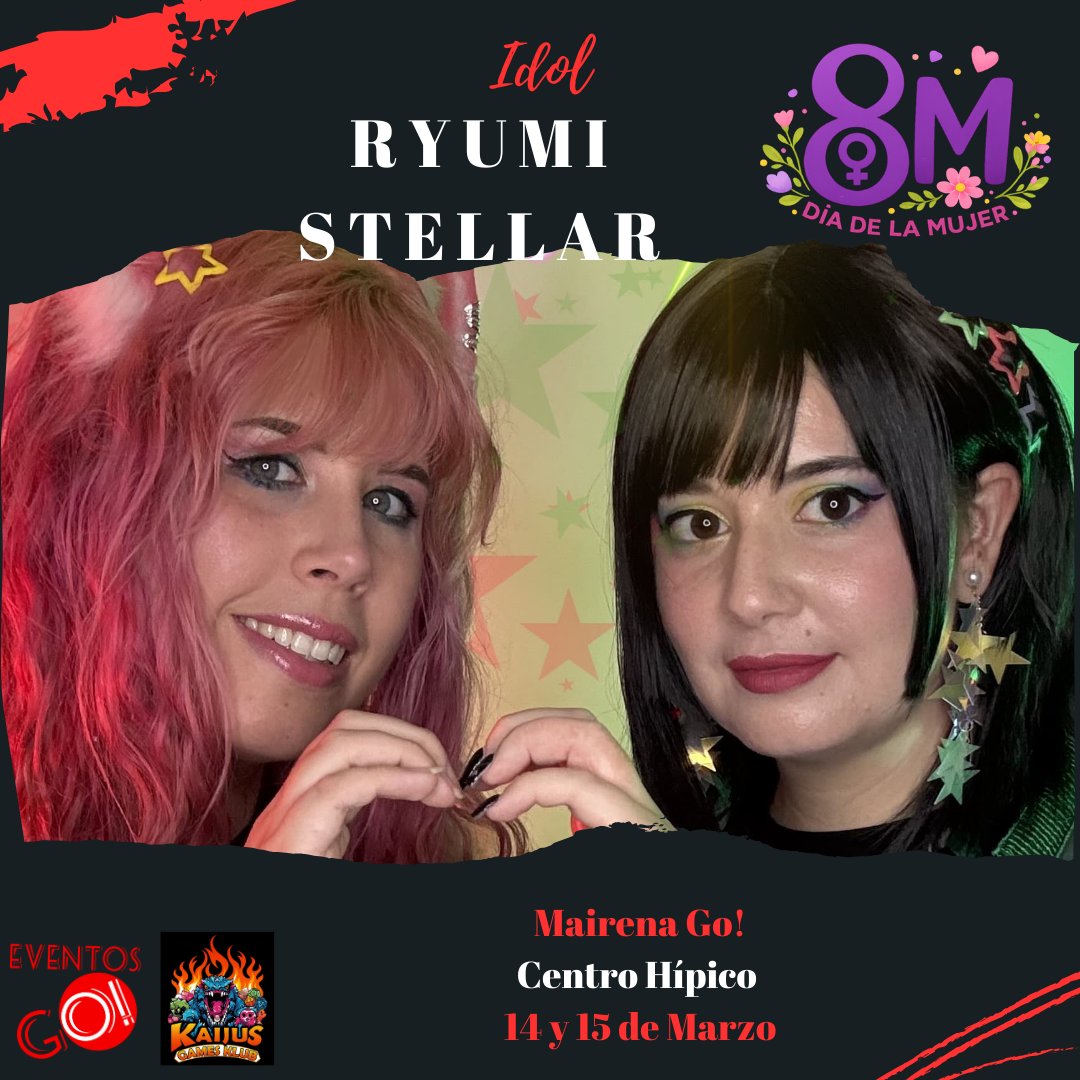 También estará con nosotros en la gran cita de #mairenago @ryumistellar