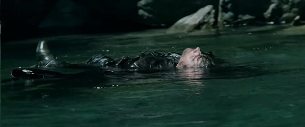 Mood: Aragorn floating down a river