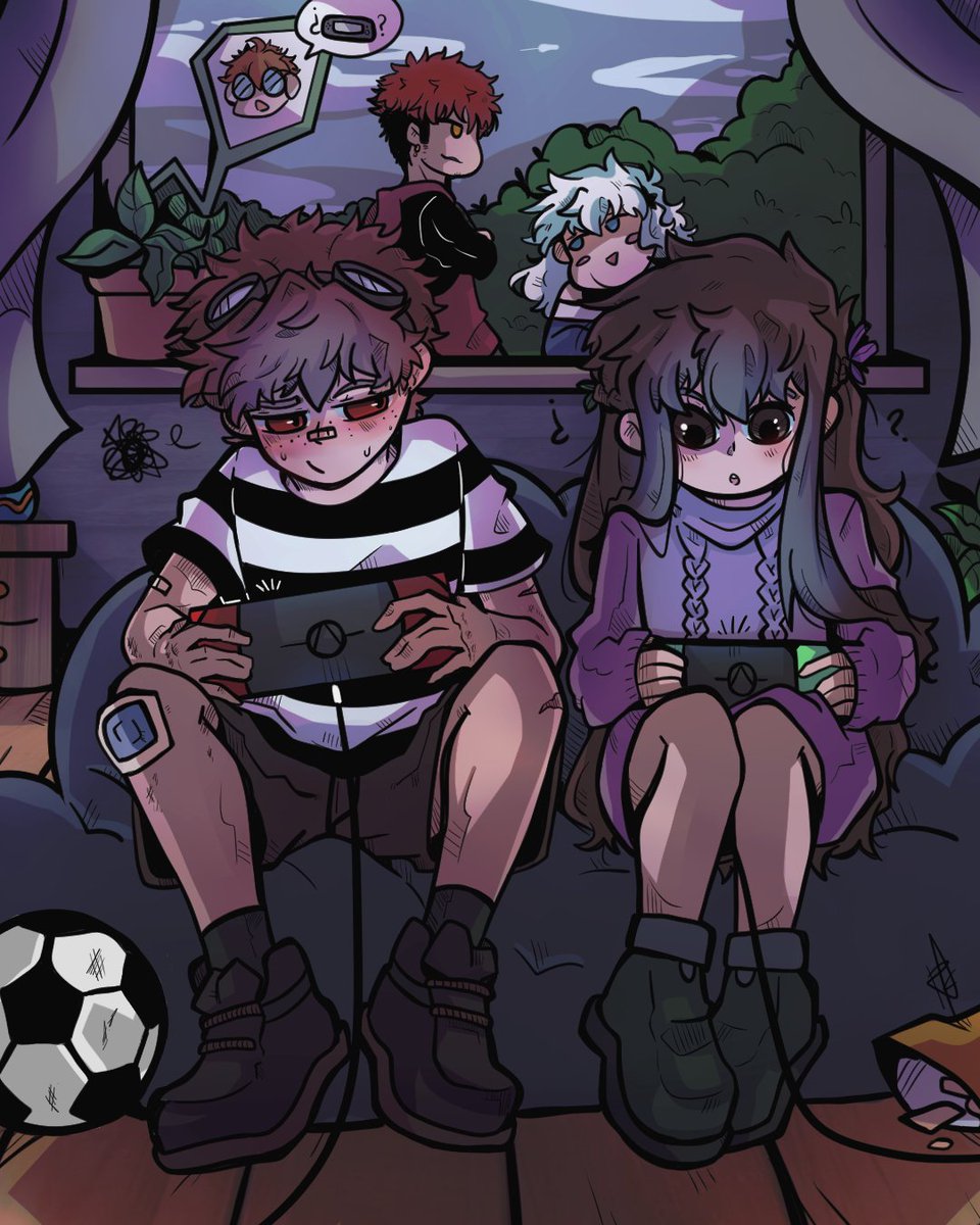 zZuzu_PE's tweet photo. Hace tiempo que no subía nada de mi webtoon, dejo este arte por aquí ✨️💕.
#proyectoeclipse #webtoon #comic #originalart #ocart #myart #fypage https://t.co/RhLy6QeJTF