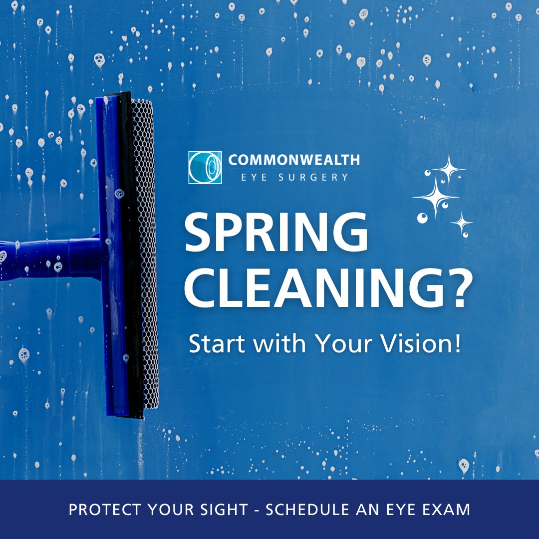 Spring is the perfect time for a fresh start—for your eyes too! 🌸 Don’t put off your LASIK, cataract, or RLE exam any longer. Book today and see clearly! 👁️✨ (859) 765-7578

#lexingtonky #louisvilleky #LASIK #RLE #cataracts #springcleaning