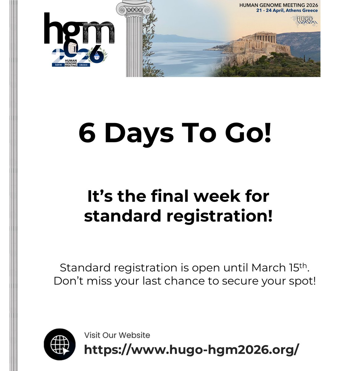 Human Genome Org tweet media