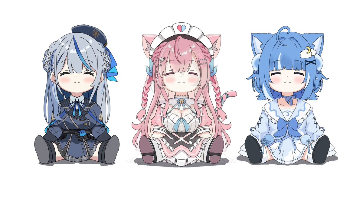 Rin_Takatuki's tweet photo. ちょこんと☔🐬🎀🐾🪼☁
#描いてルカ #さくなあーと 
#ろあのお絵かき https://t.co/ydKwBZE9w4