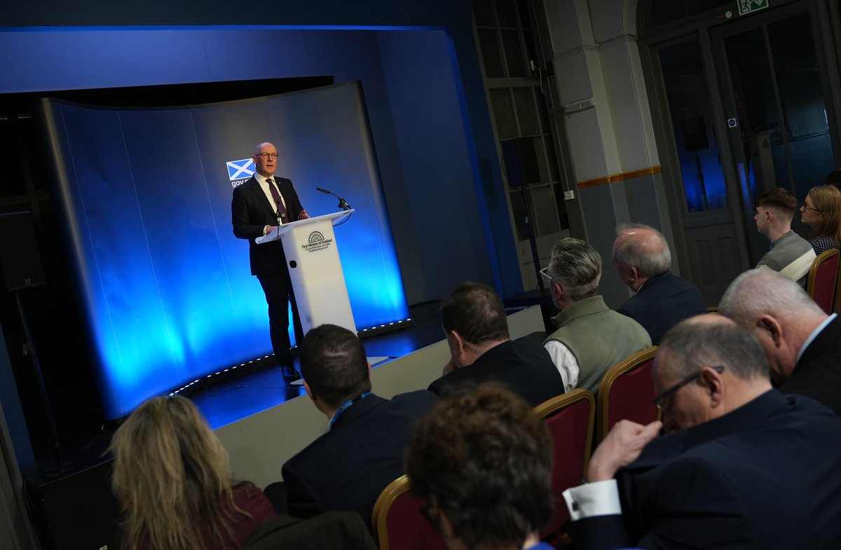 First Minister tweet media