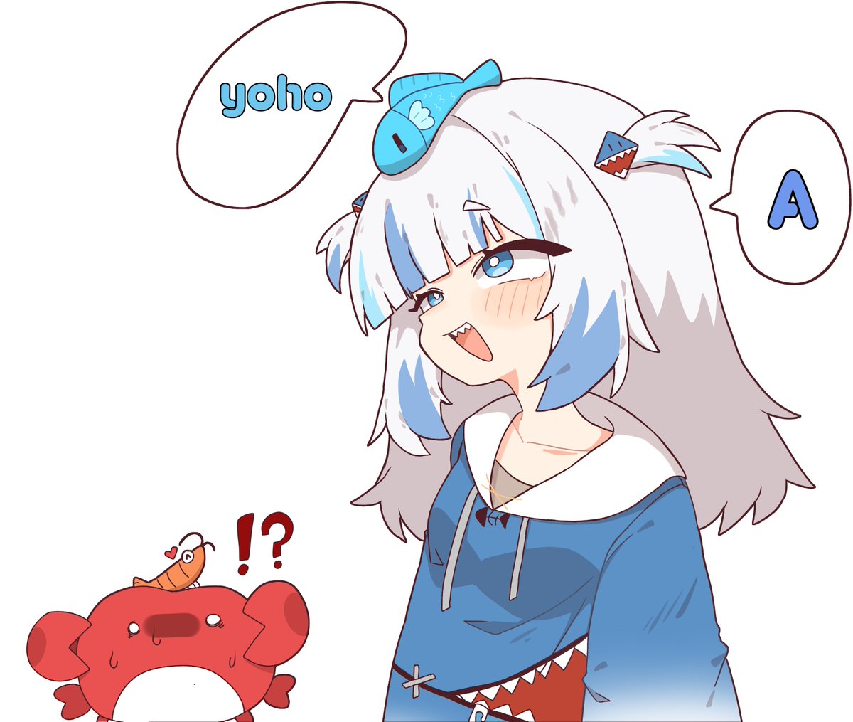 Tsurukieeeak's tweet photo. #gawrt 
🐟
🦈 https://t.co/whhNy0zceU