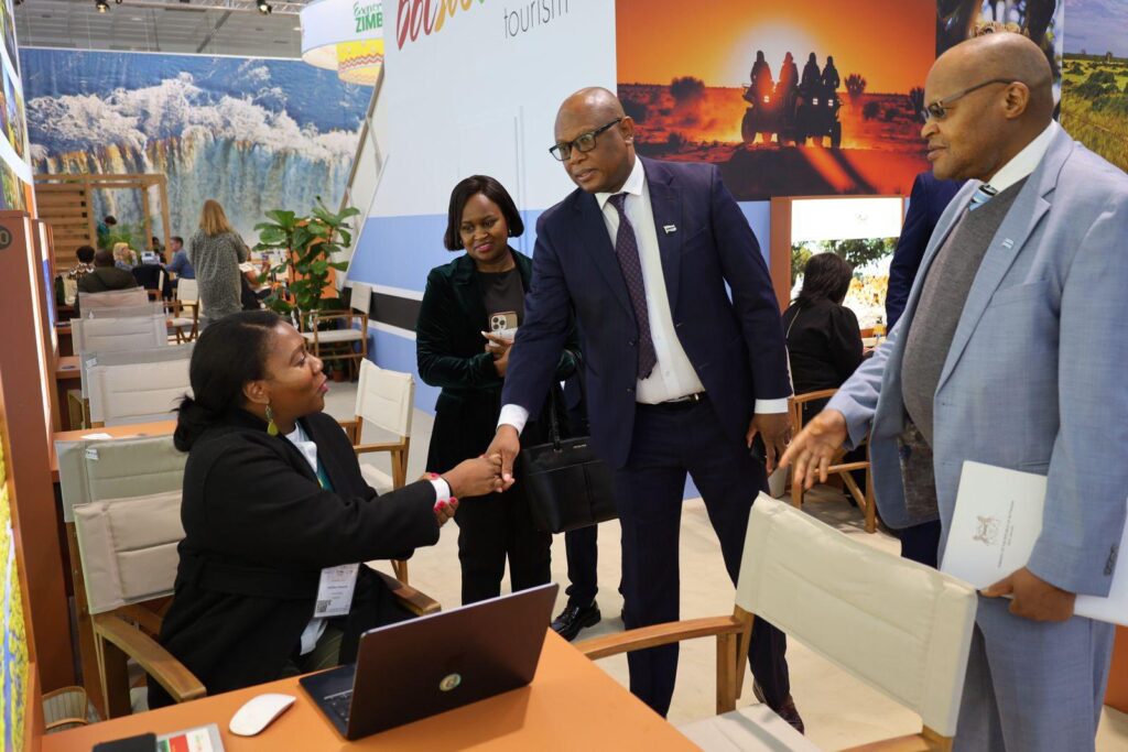 africadmcgroup's tweet photo. Botswana showcased its premium tourism experiences at ITB Berlin 2026, highlighting conservation, culture and world class wildlife destinations.

#BotswanaTourism #ITBBerlin #AfricaTravel #SafariAfrica 🌍 https://t.co/pDsesClsaz