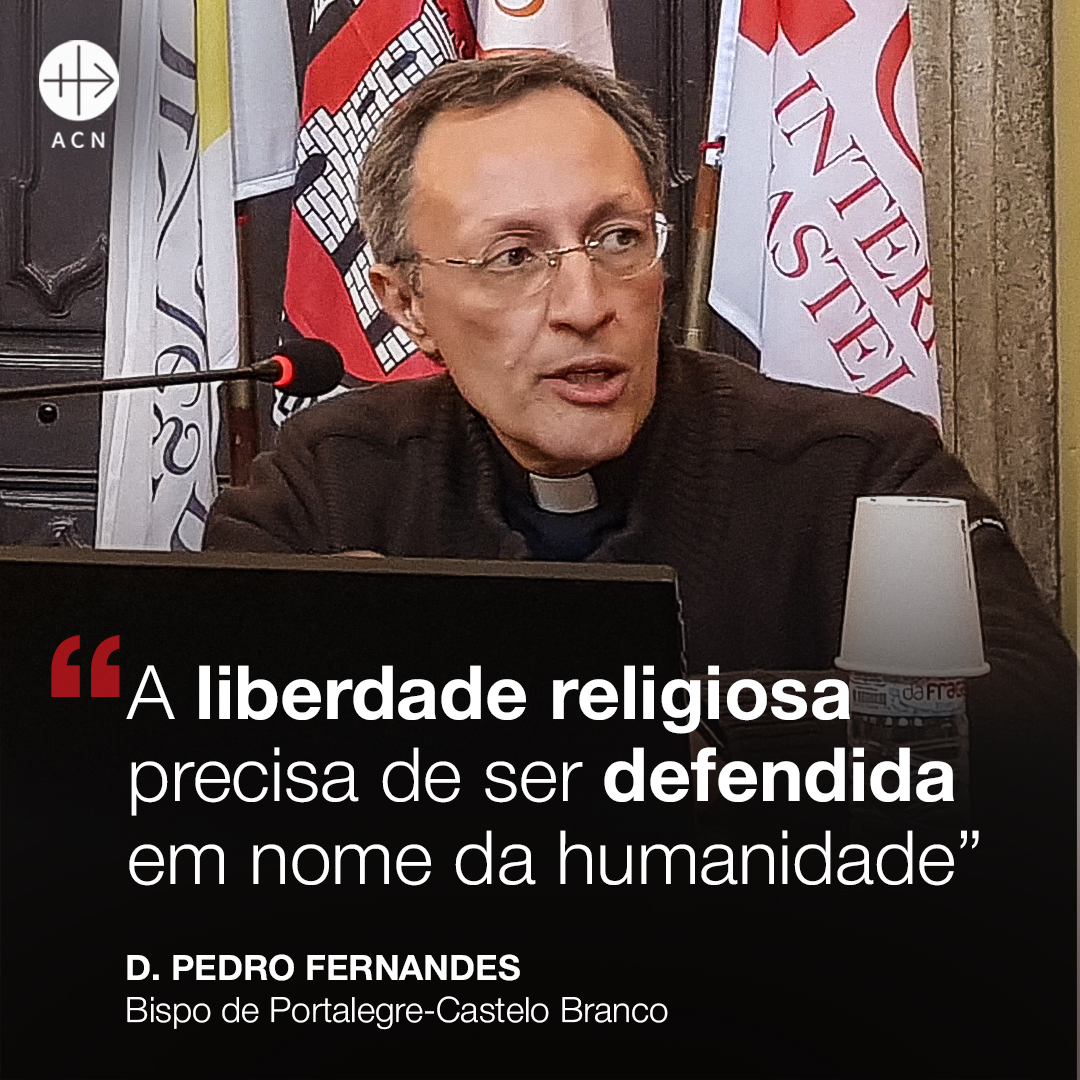 Castelo Branco juntou-se, neste fim de semana, às dioceses de Viana do  Castelo, Braga, Porto, Évora, Lisboa e Setúbal, em que a AIS já  apresentou o Relatório da #LiberdadeReligiosa. O evento  contou com a presença do bispo local, D. Pedro Fernandes.
👉 fundacao-ais.pt/090326