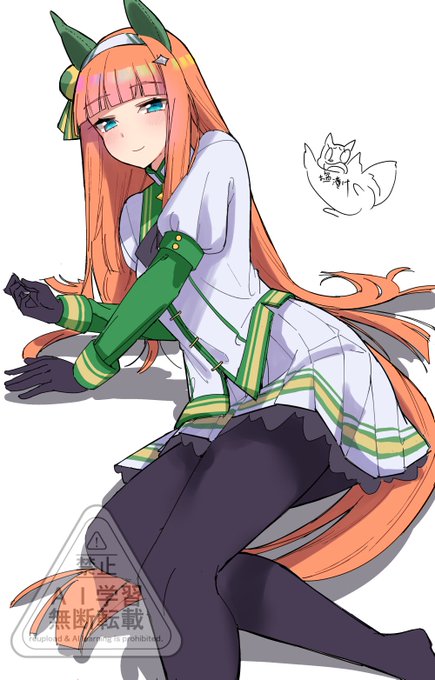 練習で描いたスズカさん