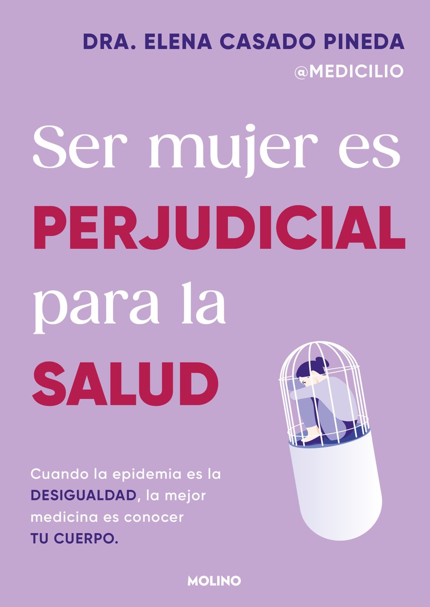 penguinlibros's tweet photo. ¿Sabías que, si eres mujer, tardas de media 2 años más en recibir un diagnóstico?

En «Ser mujer es perjudicial para la salud», la Dra. Elena Casado Pineda analiza cómo la medicina ha estudiado el cuerpo femenino desde parámetros masculinos… y cómo esa brecha sigue afectando hoy a millones de mujeres.

No es anecdótico. Es sistémico.

¿Por qué pasa esto y cómo podemos cambiarlo?
https://t.co/nr5rKotfAn