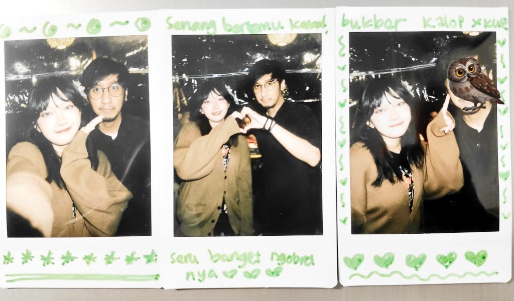 Izudeee's tweet photo. お疲れ様でした! Salam kenal! @kalopsia_cekas 💚 https://t.co/NdgXsJy4Ym