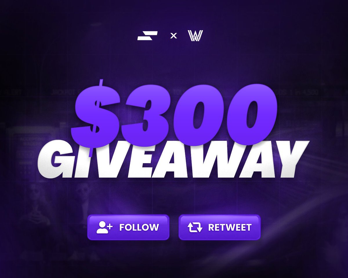 $300 giveaway | 2 x 150$ Winners

👉 Follow <a href="/WinifyGG/">Winify</a> &amp; <a href="/betstrike/">Betstrike</a> 
👉 Retweet

Rolling in 8 days ⏰
