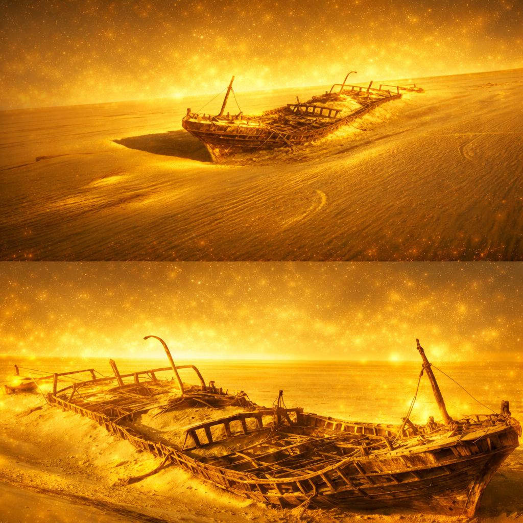 Maxbiddin's tweet photo. A diamond mining operation in the Namibian desert led to an astonishing discovery: the wreck of the Bom Jesus, a 500-year-old ship carrying more than 100 elephant tusks, 2,000 copper ingots, and Spanish and Portuguese gold coins worth about $13 million.

5cmYKu9HgRvdWwgP545LLE3tqRU4j42SpWbdXfhppump