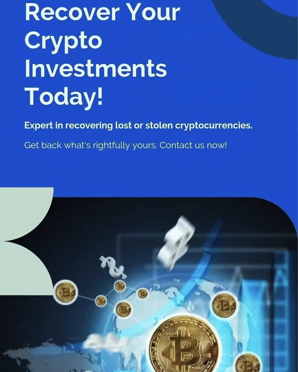 Recovery_Prozxy's tweet photo. Don’t Let Scammers have the last laugh . Your assets isn’t lost . Recovery is possible. Send us a DM . https://t.co/0WiWy6pJRT