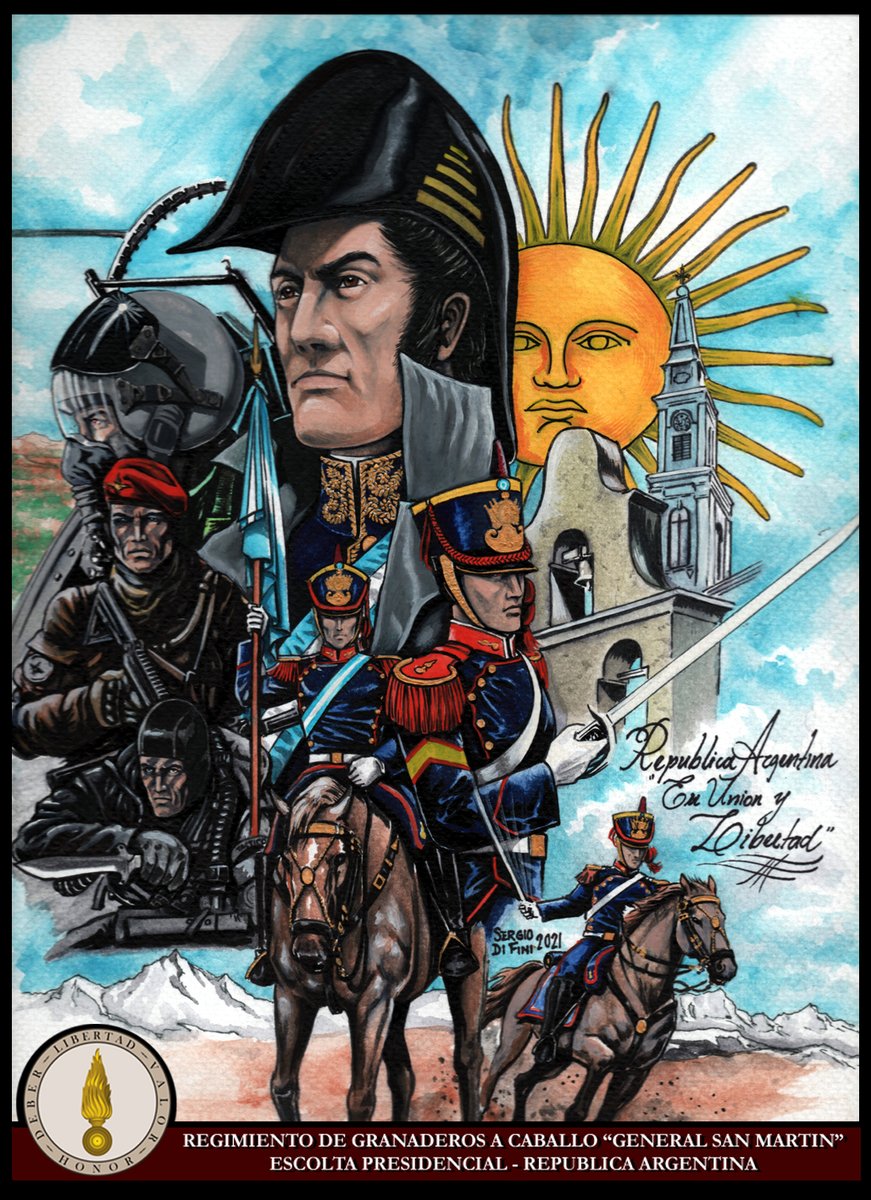 El 9 de marzo de 1812, llega a Buenos Aires la fragata George Canning. A bordo viajaban el teniente coronel José San Martín, Carlos Alvear, José Zapiola, Antonio Orellano, Francisco Chilavert, Francisco Vera y el barón de Holmberg, que venían a ofrecer sus servicios a la patria.