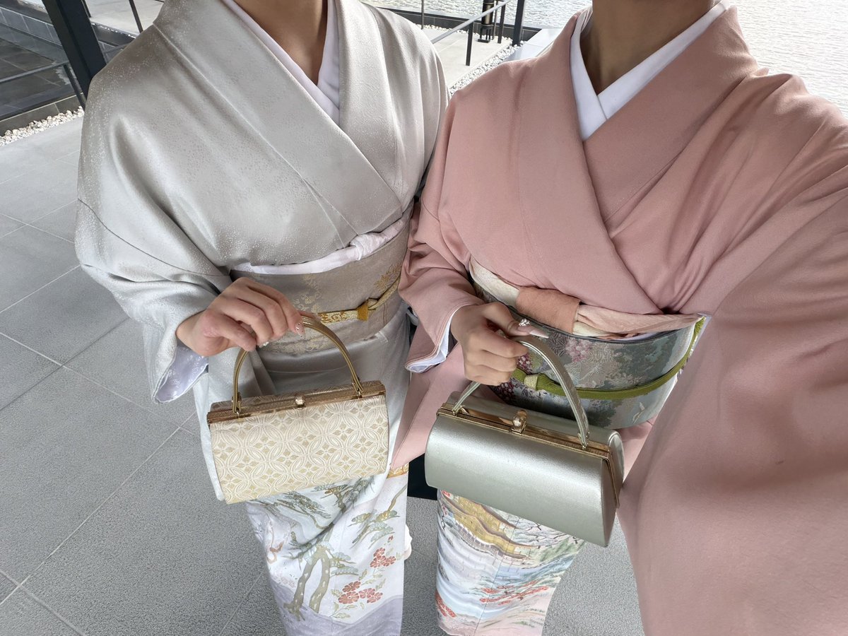 念願訪問着アフヌンした🎶