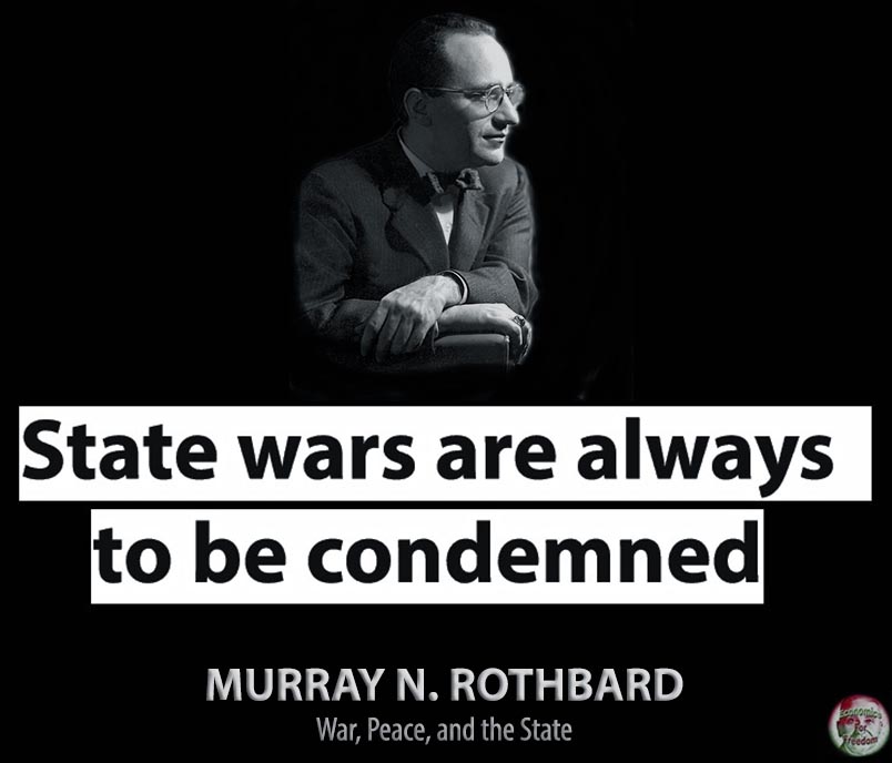 Rothbardianism's tweet photo. #Rothbard #StateWars #Libertarian #War https://t.co/wSMoiqfEj3