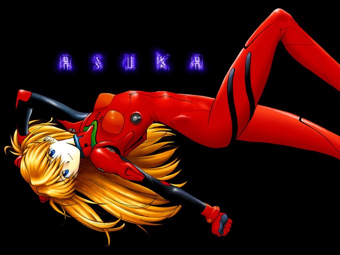 約30年前に描いたアスカ……