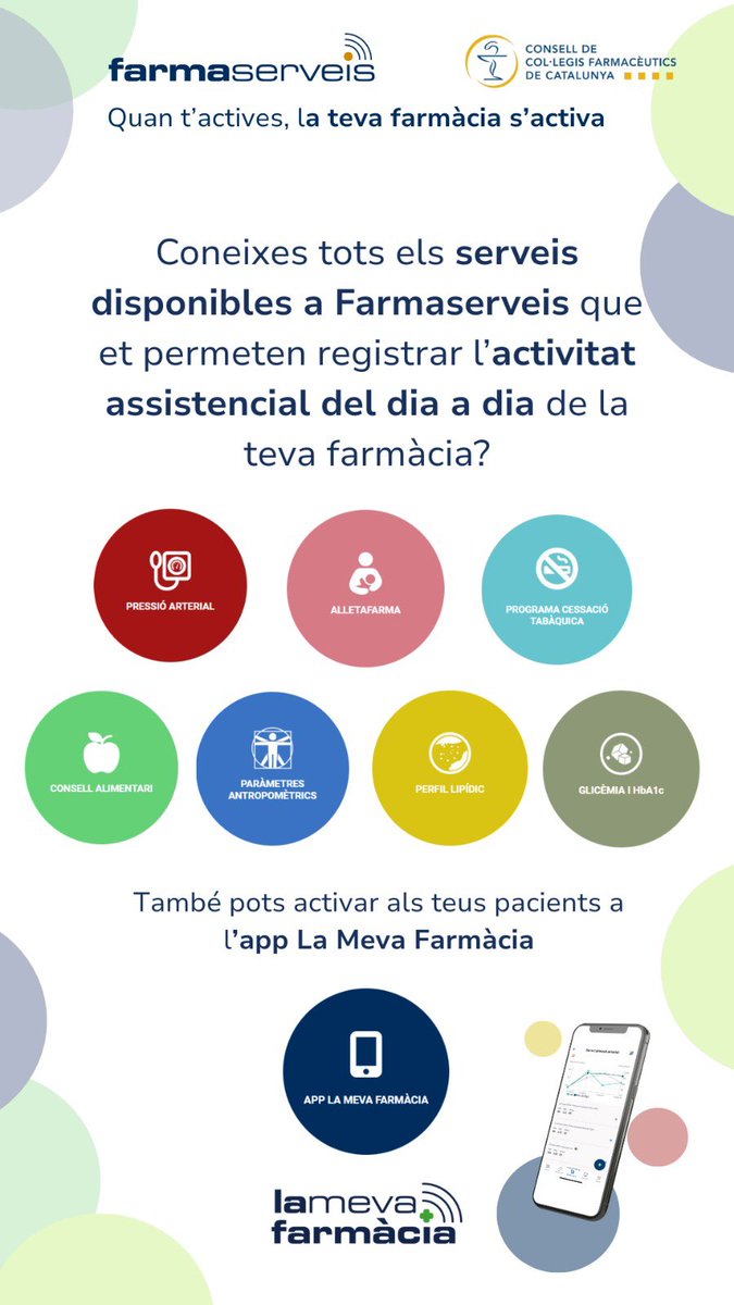 Consell de Col•legis Farmacèutics de Catalunya tweet media