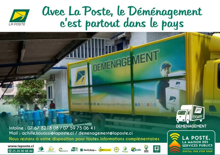 La Poste de Côte d'Ivoire tweet media