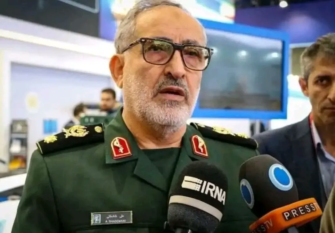 kibou1807's tweet photo. Trump amenaza a Cuba y el jefe del estado mayor del ejército iraní, #Ali_Shadmanile, responde diciendo que Cuba esté tranquila porque después de esta guerra el demonio americano ni siquiera podrá aplastar una mosca. https://t.co/JUd5tlBQGx