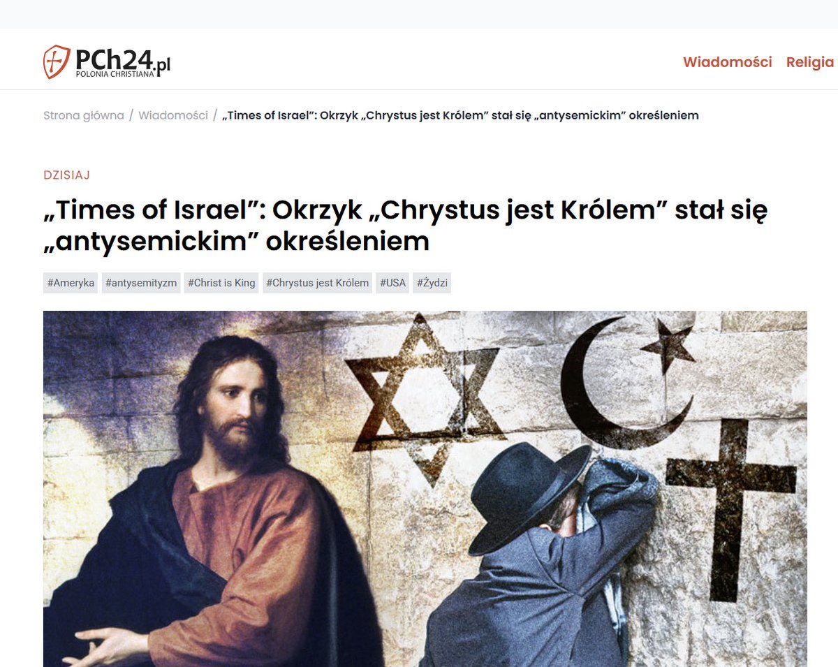 KrystianKratiuk's tweet photo. A może ten okrzyk takim był od początku? Od czasu gdy Poncjusz Piłat kazał go napisać na wiadomej tabliczce? https://t.co/eWwNn7Hrgb