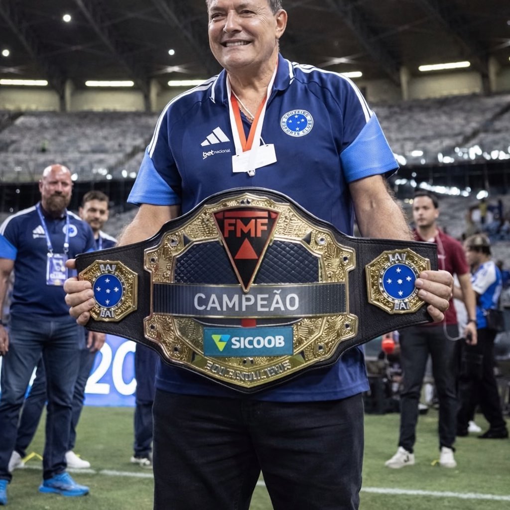 rafainacio7's tweet photo. Pedrinho, do Cruzeiro, com o troféu do campeonato Mineiro! É Campeão!!! https://t.co/eVLdyeDXZs