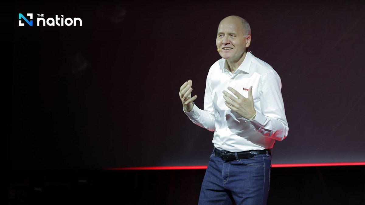 Thenationth's tweet photo. True Corporation Bets on AI and Digital Ecosystem in Ambitious Three-Year Overhaul
#TRUE #TrueCorp #Telecommunication #TechCompany #BusinessStrategy #TheNationThailand
Read more : https://t.co/Jp2LgBZ56Q https://t.co/2Q8cP0OzMv