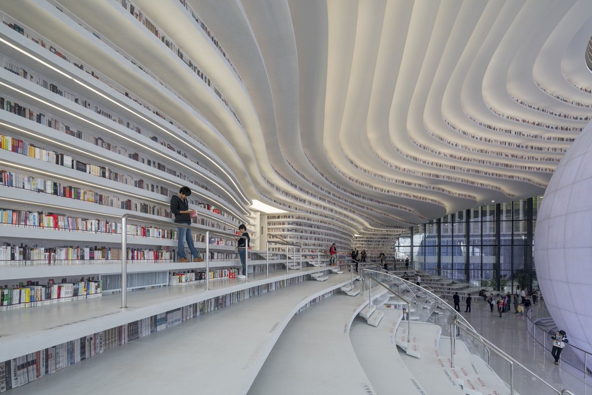 illustrarch's tweet photo. Tianjin Binhai Library by MVRDV and Tianjin Urban Planning and Design
#illustrarch #librarydesign #mvrdv https://t.co/AlFtdhtlDD