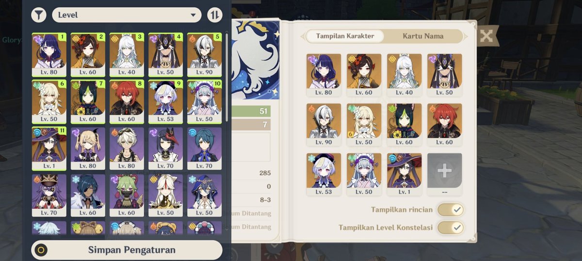 aventurone's tweet photo. WTS Acc Genshin Impact

📍MIDGAME
— AR 51, ASIA SERVER, MC LUMINE, ALLSET, F2P, MID EXPLORE, NOMINUS, RATE OFF
—[Price: 185K] 

Character:
⭐️RAIDEN, ARLECHINNO, ZIBAI, CYNO, CHIORI, TIGHNARI, DILUC, QIQI, MONA, MIZUKI
Weap:
⭐️ SS

DETAIL ON PICT / DM FOR MORE INFO
#zonauang https://t.co/TWKnnjP1vX