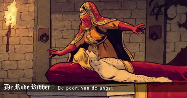 stripverhalen's tweet photo. Johan moet afrekenen met zijn angsten en Demoniah doet zich voor als een genezer die hem van zijn angsten kan verlossen.

https://t.co/ApL1jKrUWc 

#FabioBono #PeterVanGucht @SU_Uitgeverij 
#Johan #DeRodeRidder #DePoortvandeAngst   #PeterVangucht #willyvandersteen https://t.co/CwAUzKRpjV