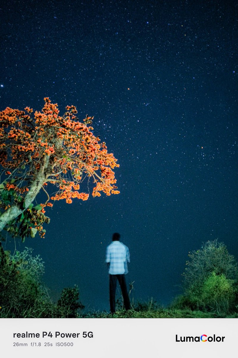 bhoyarg203's tweet photo. Spring + Night Sky  📸 🌷🌌
50MP Sony OIS camera Of realme P4 Power 5G 
#Shotonrealme #realmecreator #realmeCommunityIndia https://t.co/5wgG8f28Ik