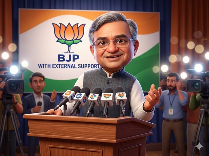 pk0555194's tweet photo. He is here to campaign for #BJP https://t.co/kwrK59bAi1