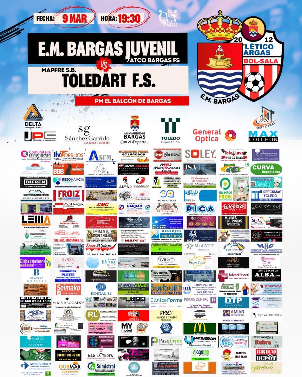 ATLETICO BARGAS FS tweet media