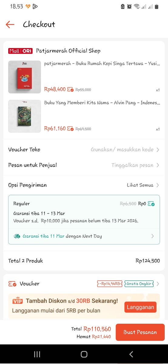 idassyar's tweet photo. @rendpuspita Bismillah semoga kepilih, pengen banget dua buku ini. https://t.co/HatyaGMDc2