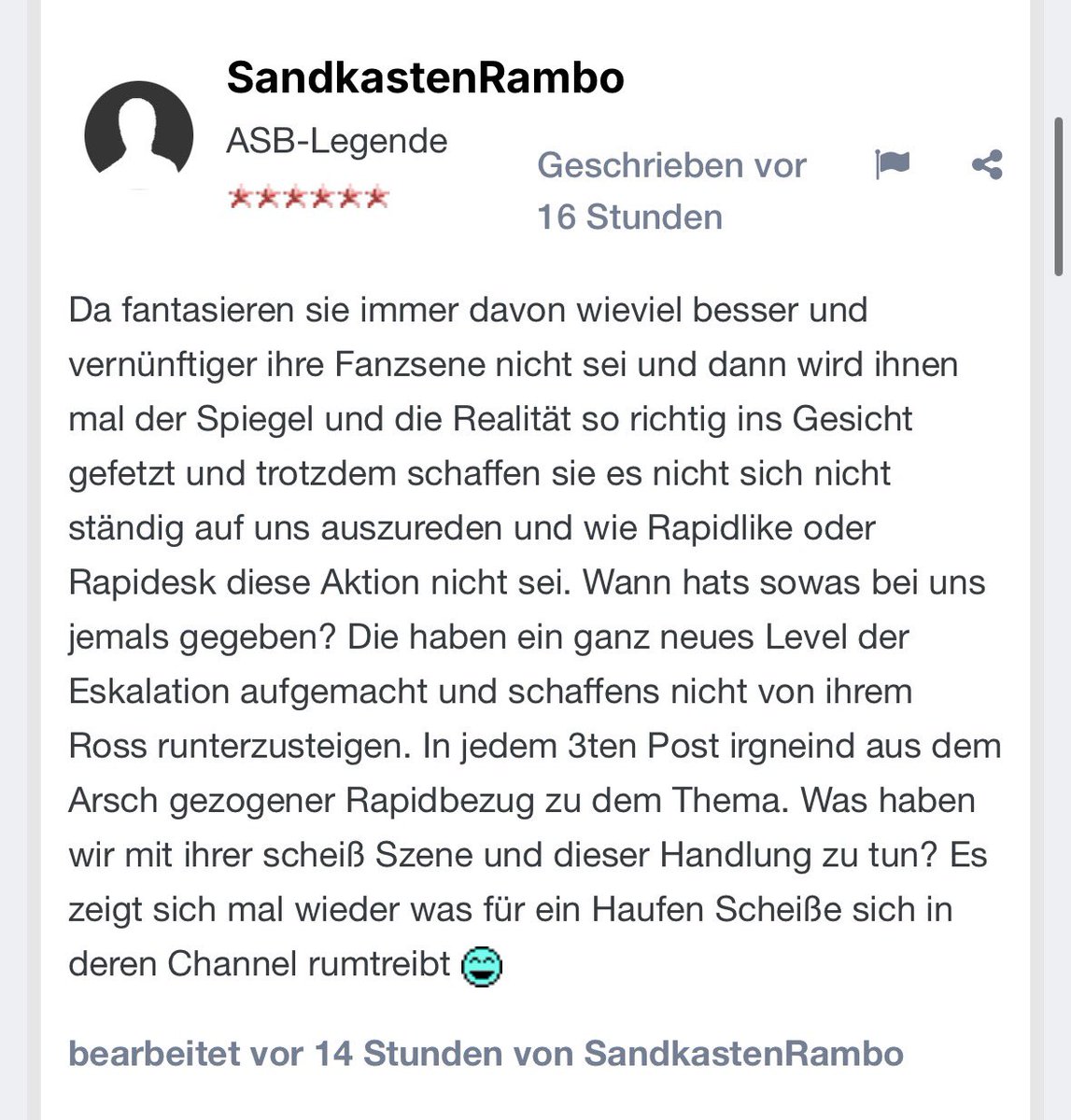 Frecher Derbysieger tweet media