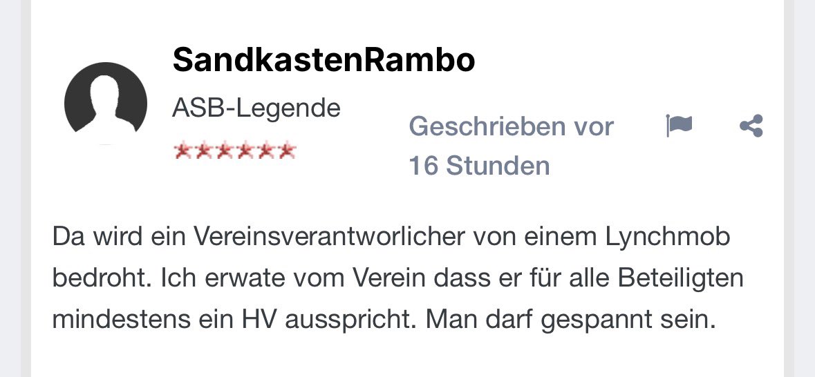 Frecher Derbysieger tweet media