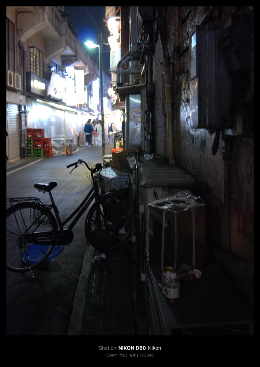 fujifuji_fave's tweet image. ディープタウン東京 上野・御徒町😇

ぶらっと夜スナ📸

万が一絡まれたりしても危機感薄い絶妙なカメラ😂(もちろん配慮はしてますよ)

#D80 #CCD #DX #10MPフォト