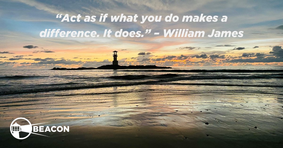 Act as if your actions contribute significantly. They indeed do. #MondayMotivation #beacontechnologies