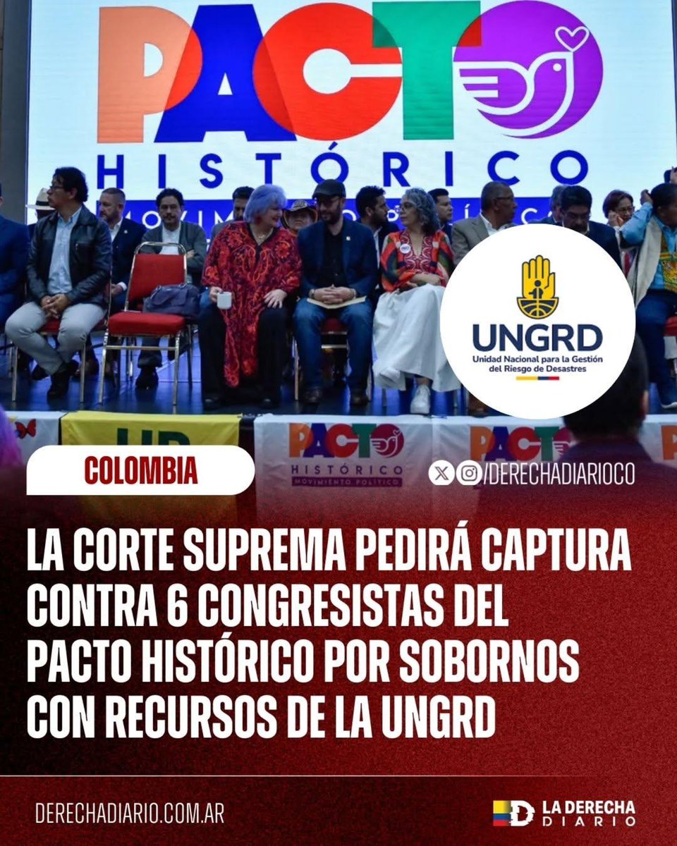 Entonces al <a href="/Pactohist/">Pacto histórico colombia 🇨🇴</a> hay q restarle x el momento 6️⃣ corruptos perdon Congresistas,  quedarían 1️⃣9️⃣ bandidos, y con tendencia a bajar. 
Esa BACRIM son MINORIA .
#LaIzquieradaEsPorqueria