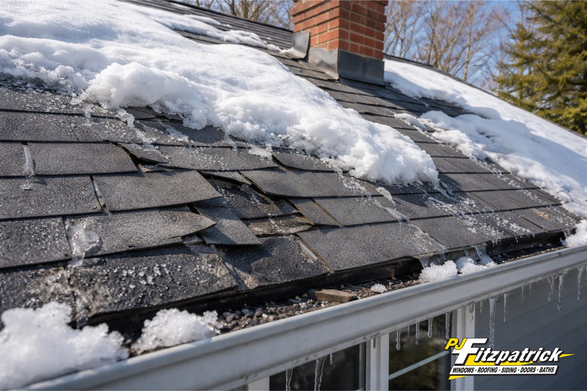 pjfitzllc's tweet photo. Winter may soon be over, but your roof may still be feeling the effects. ❄️

Spring is the perfect time to catch those problems early before they turn into costly repairs when the rain arrives.

Learn more 👉 https://t.co/ZbiK1HZszi https://t.co/syZxoXVKsL