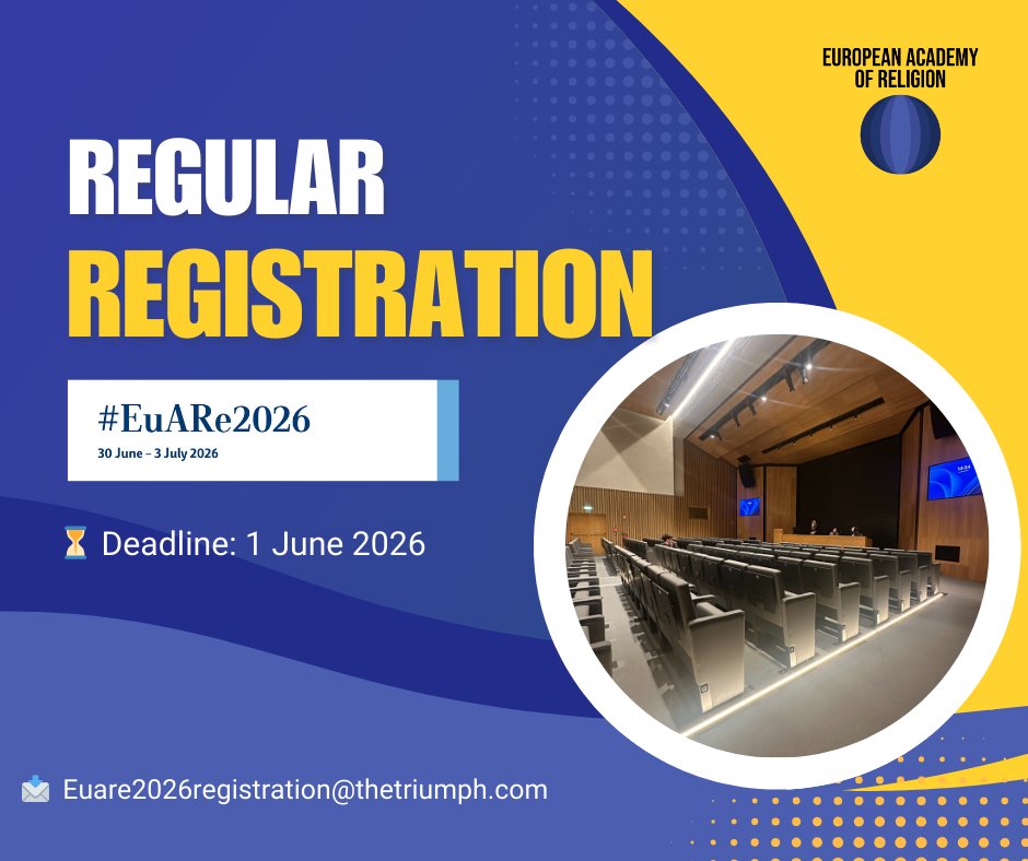 European Academy of Religion tweet media